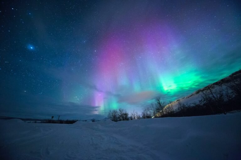 Trekking Through the Arctic’s Beautiful Aurora Night Skies