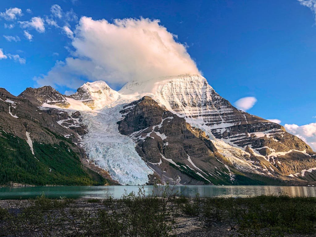 The Berg Lake Near Mount Robson